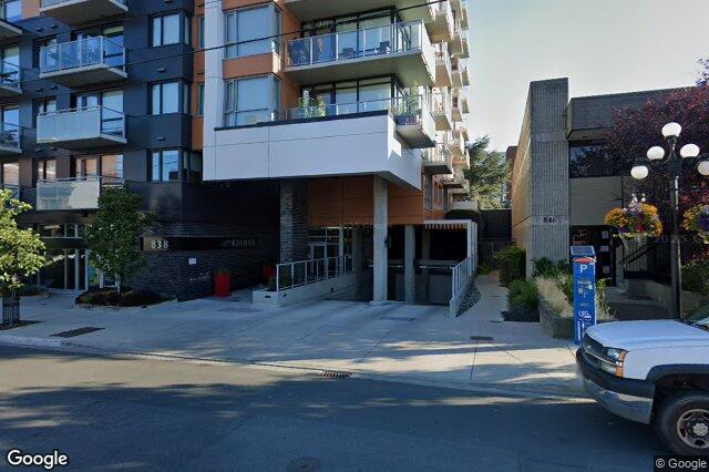 Street view of 609 – 838 Broughton St, Victoria