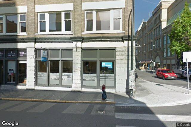 Street view of 305 – 645 Fort St, Victoria