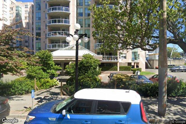 Street view of 1401 – 1020 View St, Victoria