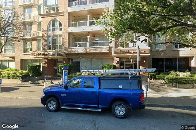 Street view of 1008 – 835 View St, Victoria