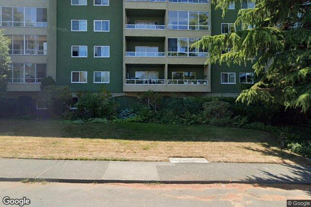 Street view of 201 – 1235 Johnson St, Victoria