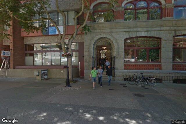 Street view of 203 – 31 Bastion Sq, Victoria