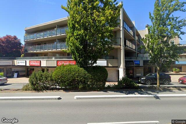 Street view of 212 – 1419 Stadacona Ave, Victoria