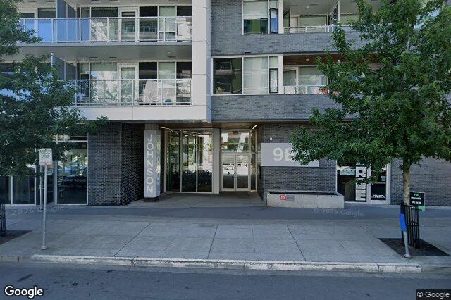 Street view of 1202 – 989 Johnson St, Victoria