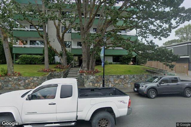 Street view of 105 – 2125 Oak Bay Ave, Oak Bay