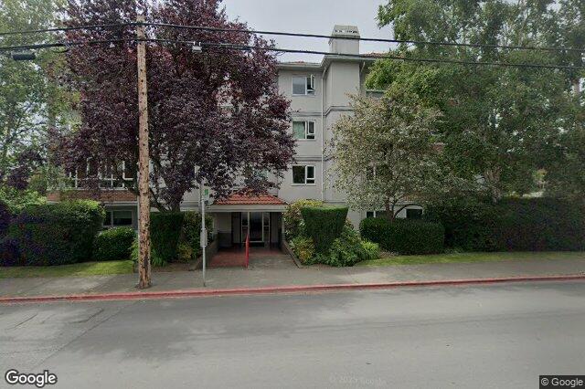Street view of 103 – 1807 Oak Bay Ave, Victoria