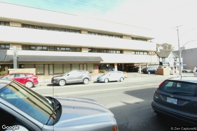 Street view of 102 – 1831 Oak Bay Ave, Victoria