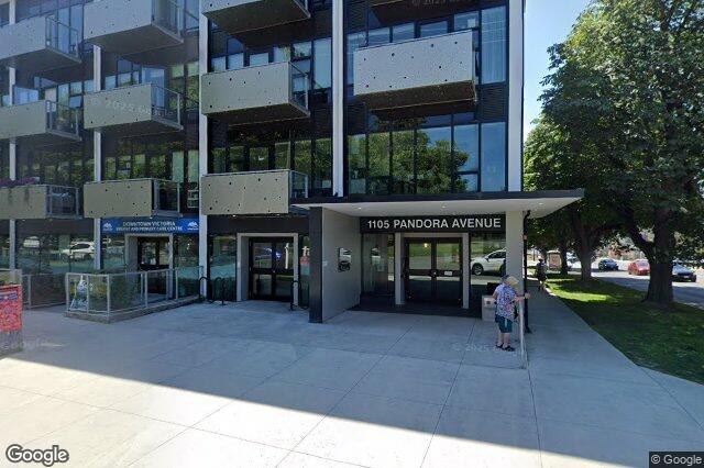 Street view of S317 – 1411 Cook St, Victoria