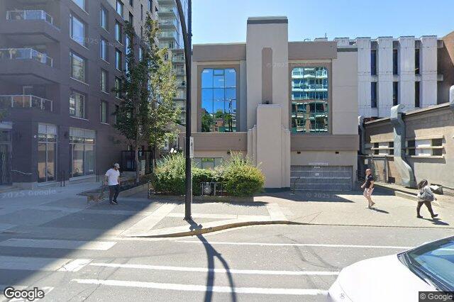 Street view of 1401 – 845 Johnson St, Victoria