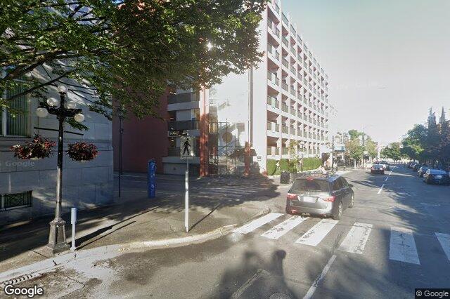 Street view of 212 – 524 Yates St, Victoria