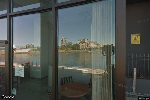 Street view of 605 – 1234 Wharf St, Victoria