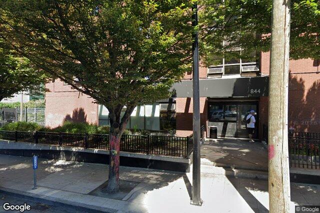 Street view of 902 – 845 Johnson St, Victoria