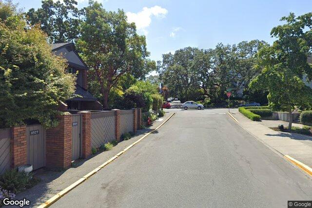 Street view of 1524 Yale St, Oak Bay