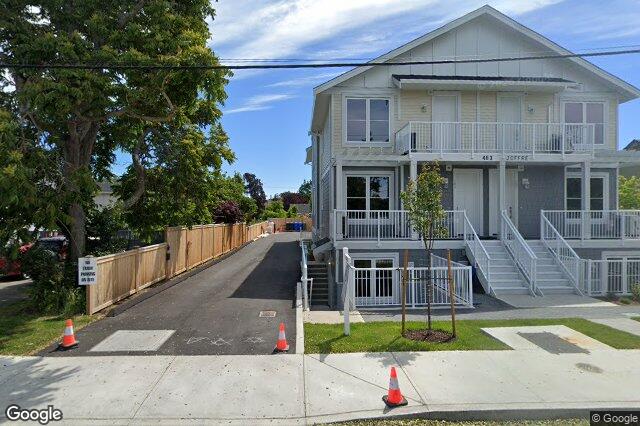 Street view of 102 – 483 South Joffre St, Esquimalt