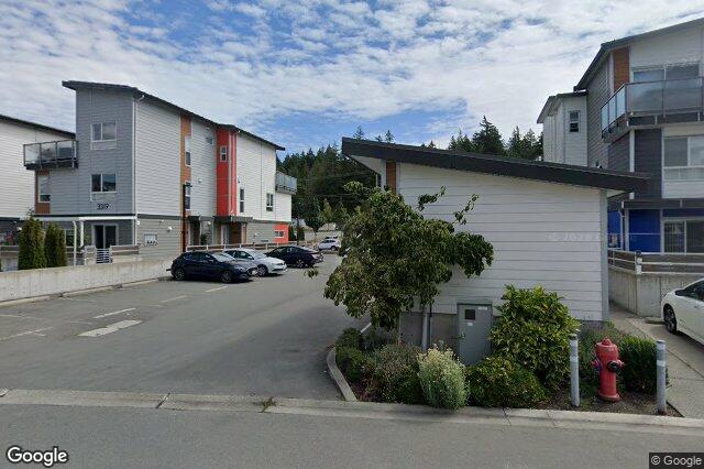 Street view of 101 – 3321 Radiant Way, Langford