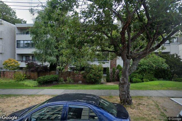 Street view of 307 – 1615 Belcher Ave, Victoria