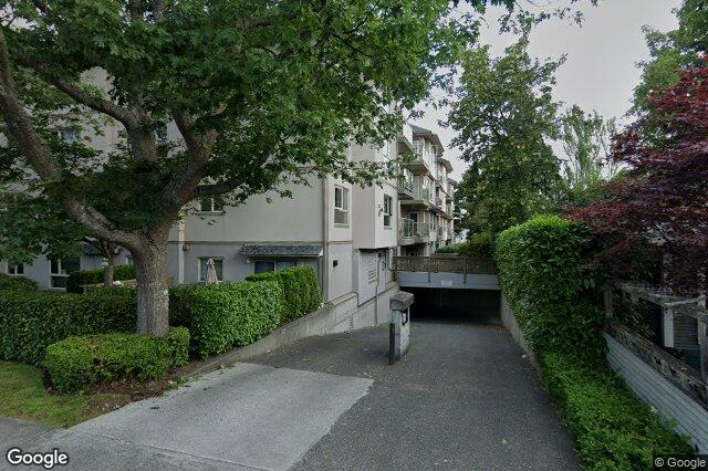 Street view of 406 – 1715 Richmond Ave, Victoria