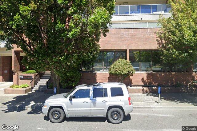 Street view of 803 – 770 Cormorant St, Victoria