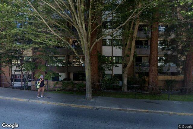 Street view of 706 – 1630 Quadra St, Victoria