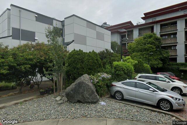 Street view of 107 – 455 Sitkum Rd, Victoria