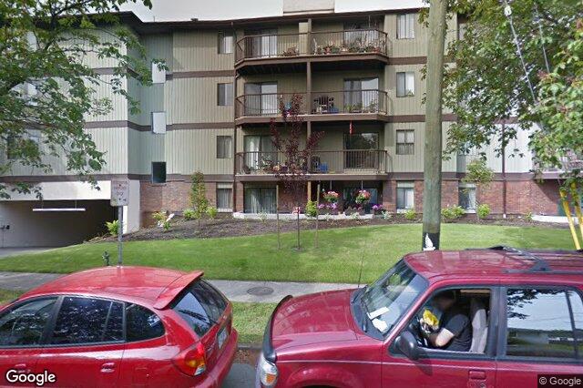 Street view of 412 – 1655 Begbie St, Victoria