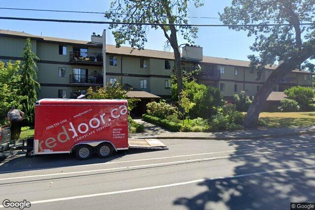 Street view of 314 – 1655 Begbie St, Victoria