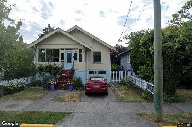 Street view of 1753 Davie St, Victoria