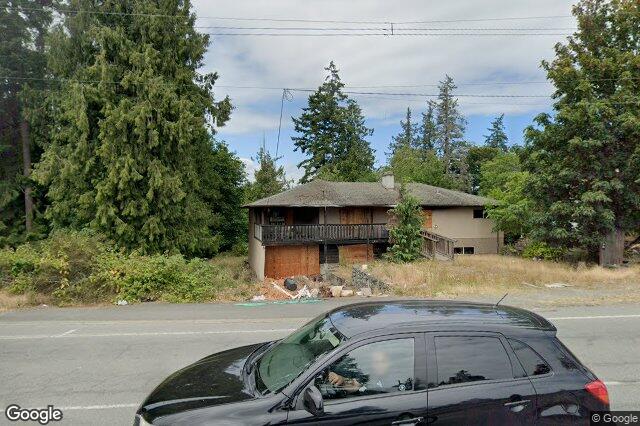 Street view of 2350/2356 Sooke Rd, Colwood