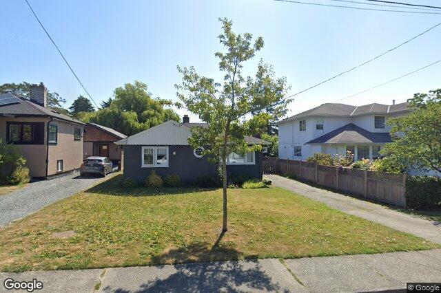 Street view of 2519 Roseberry Ave, Victoria
