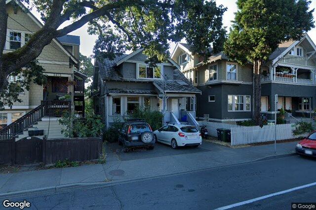 Street view of 2411 Quadra St, Victoria