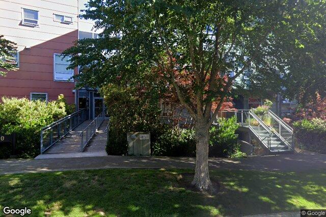 Street view of 313 – 90 Regatta Landing, Victoria