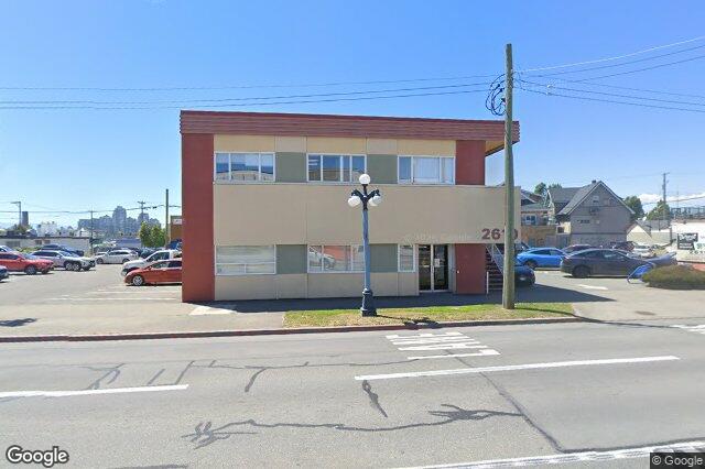 Street view of 204 – 2610 Douglas St, Victoria