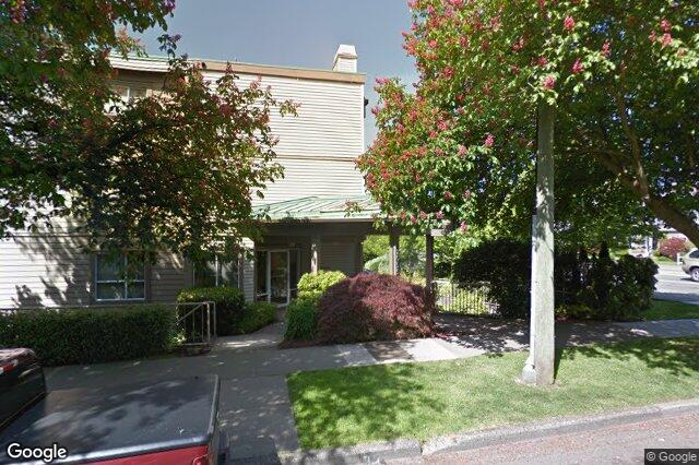 Street view of 105 – 1055 Hillside Ave, Victoria