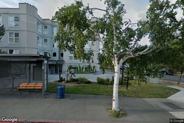 Street view of 104 – 1201 Hillside Ave, Victoria