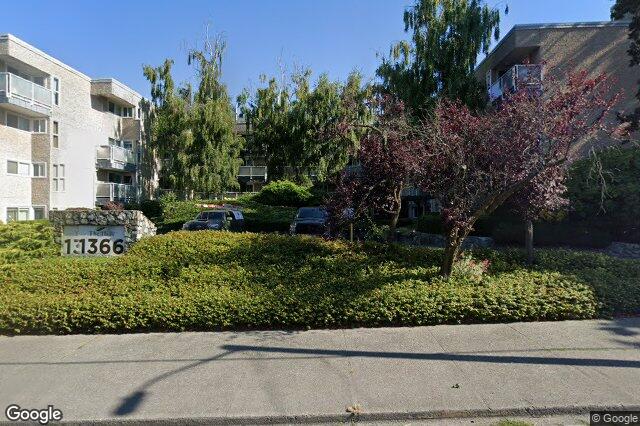 Street view of 214 – 1366 Hillside Ave, Victoria