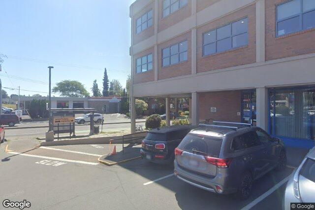 Street view of 350 – 1641 Hillside Ave, Victoria