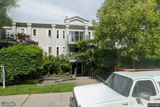Street view of 407 – 3160 Albina St, Saanich