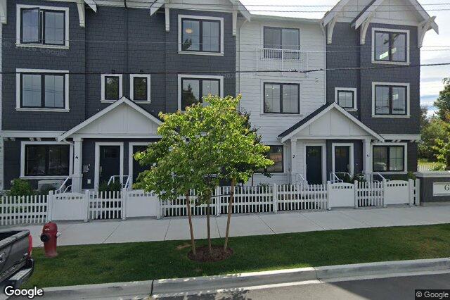 Street view of TH8 – 3450 Whittier Ave, Saanich