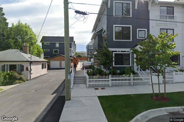 Street view of TH9 – 3450 Whittier Ave, Saanich