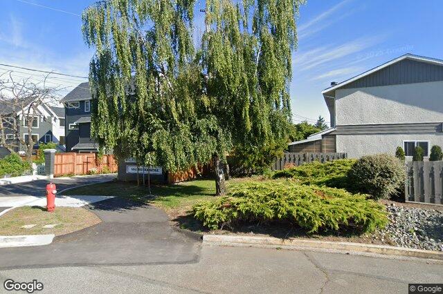 Street view of TH22 – 3450 Whittier Ave, Saanich