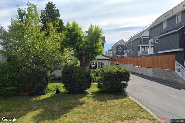 Street view of TH13 – 3450 Whittier Ave, Saanich