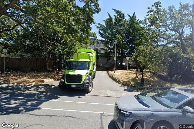 Street view of 212 – 991 Cloverdale Ave, Saanich