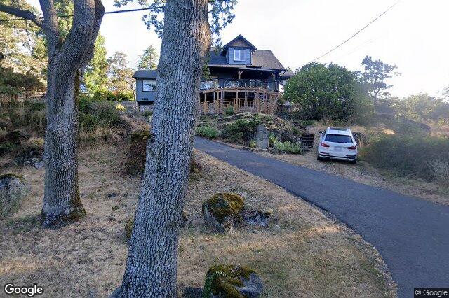 Street view of 1298 Astoria St, Saanich