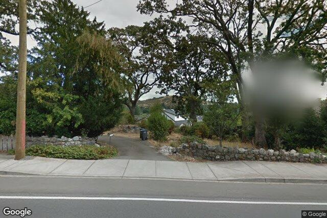 Street view of 3595 Cedar Hill Rd, Saanich