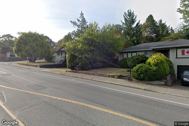 Street view of 202 – 1725 Cedar Hill Cross Rd, Saanich