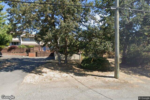 Street view of 1022 Falmouth Rd, Saanich