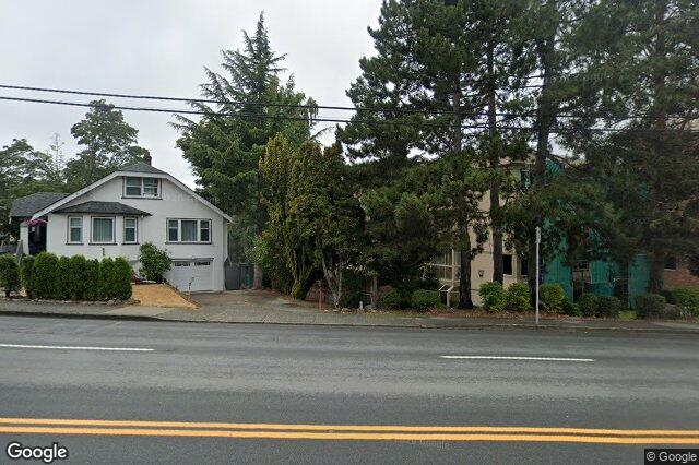 Street view of 208 – 3880 Quadra St, Saanich