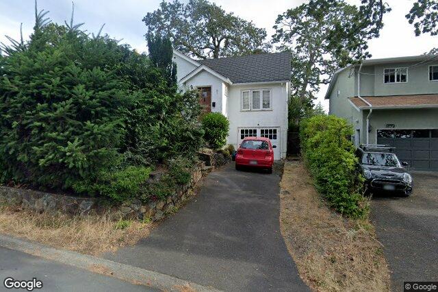 Street view of 1670 Kisber Ave, Saanich