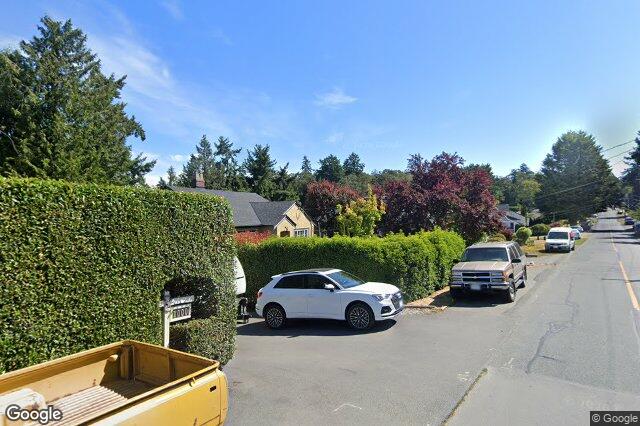 Street view of 1000 Lodge Ave, Saanich