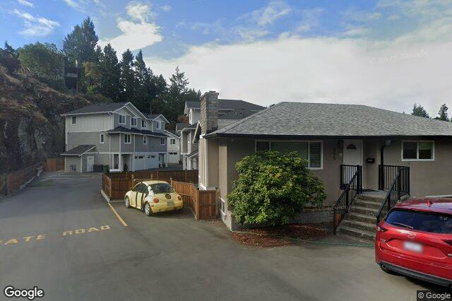 Street view of 104 – 593 Hansen Ave, Langford